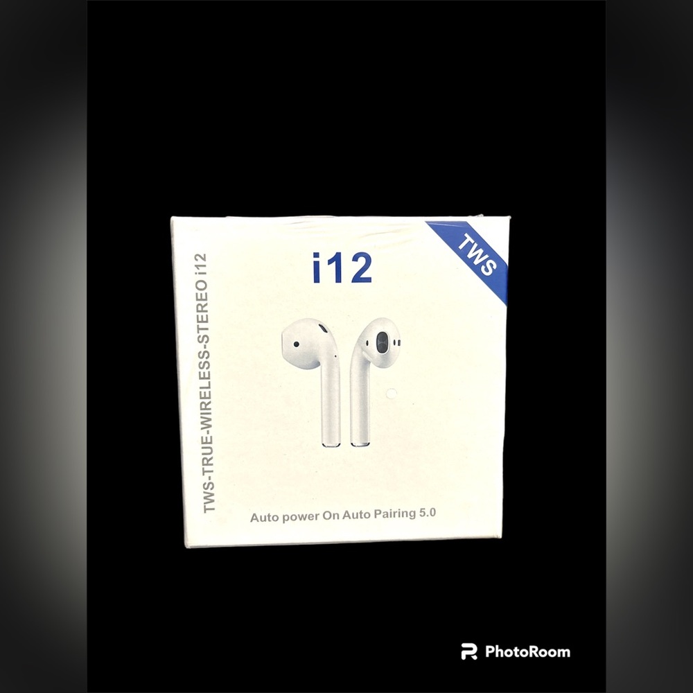 NWT TWS WIRELESS STEREO EAR BUDS I12 NEVER BEEN OPEN